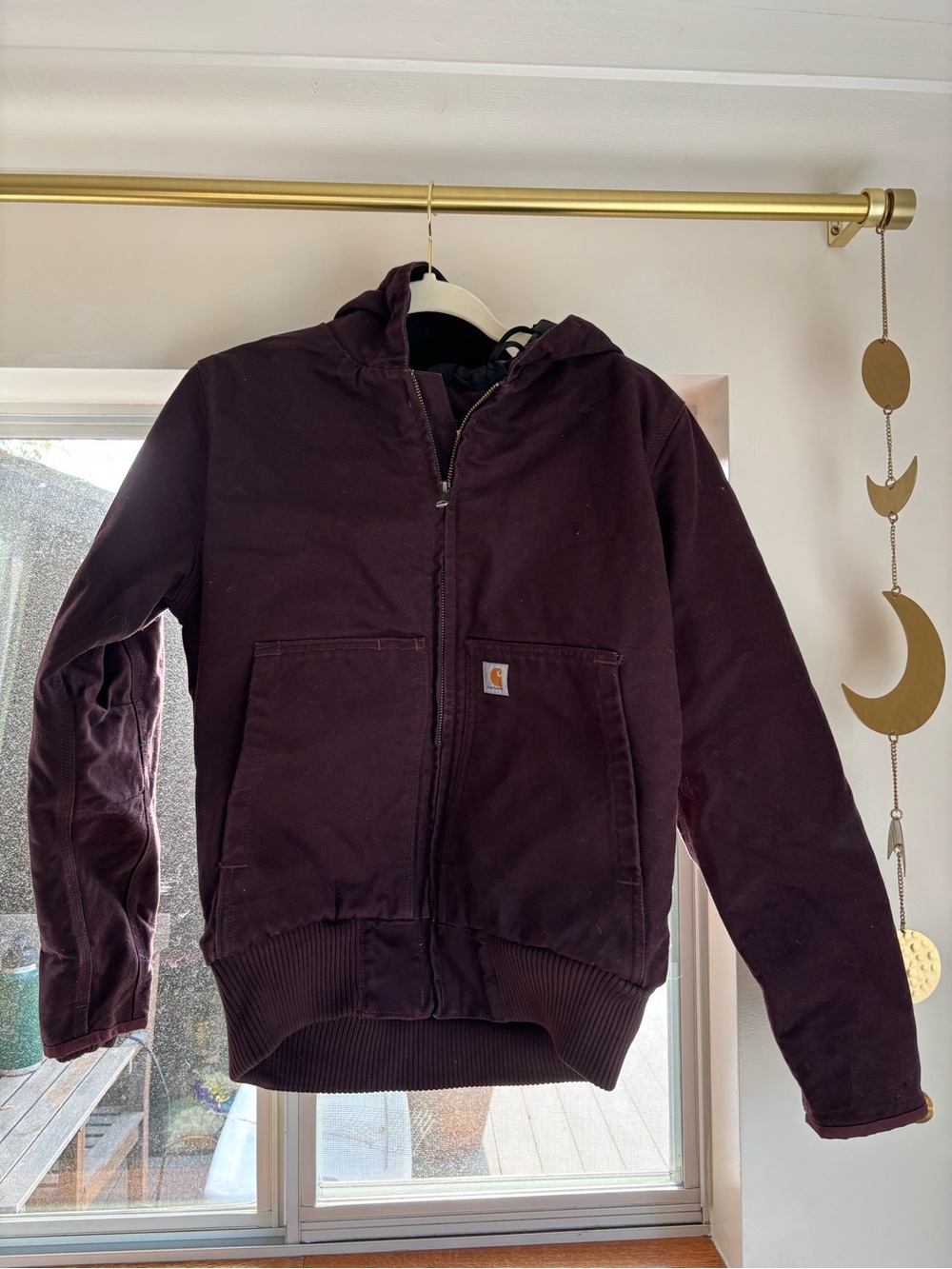 Carhartt Women’s Hooded Jacket - Dark Purple